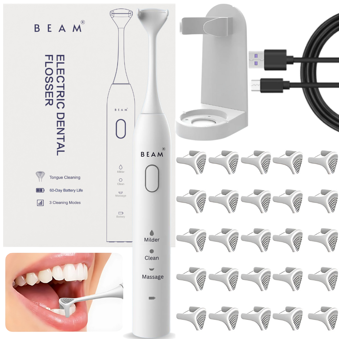 BEAM Electric Flosser More Effective Than Interdental Brushes, Water Flossing or Floss Picks